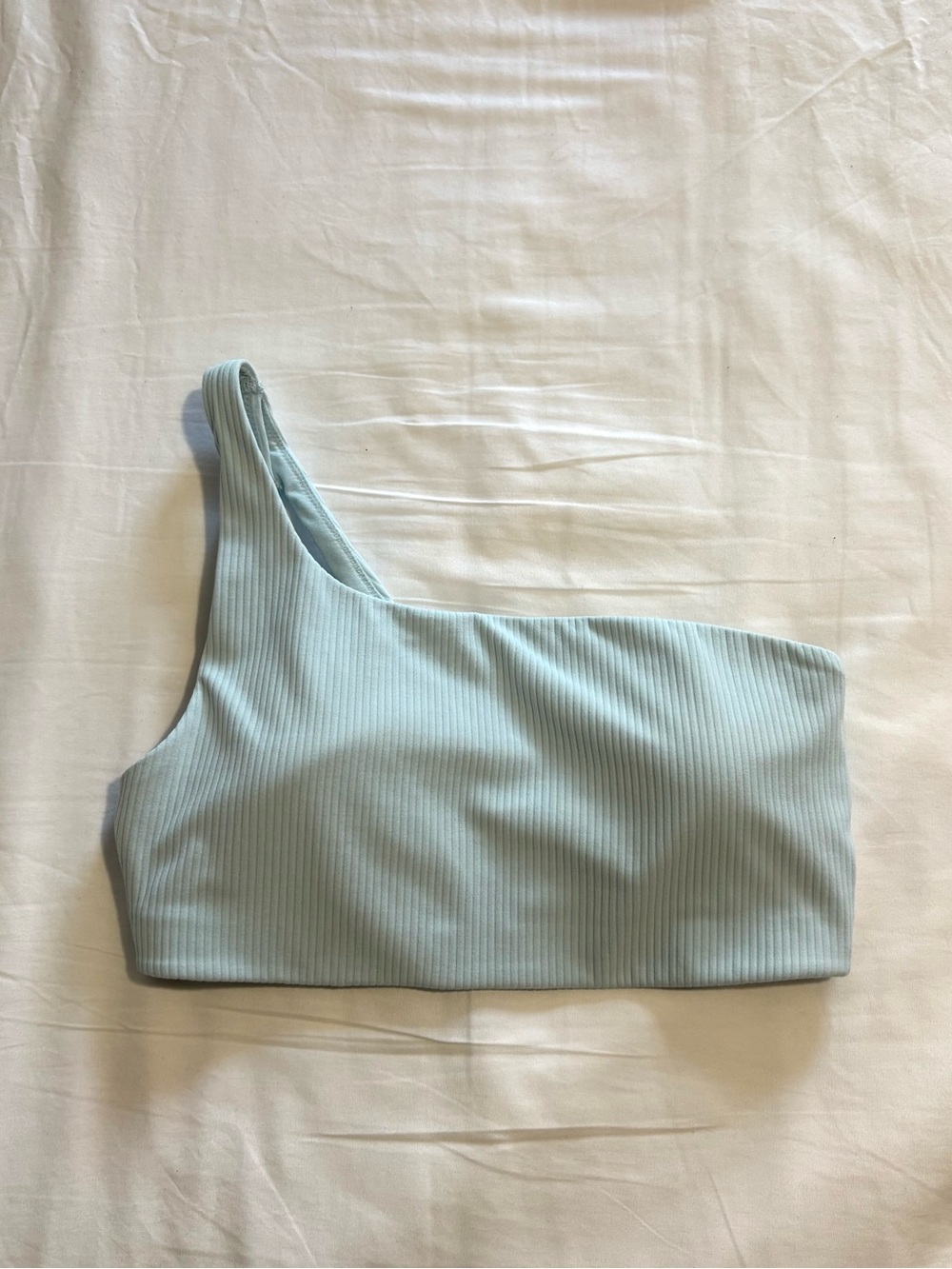 Lululemon Ribbed Nulu Asymmetrical Yoga Bra